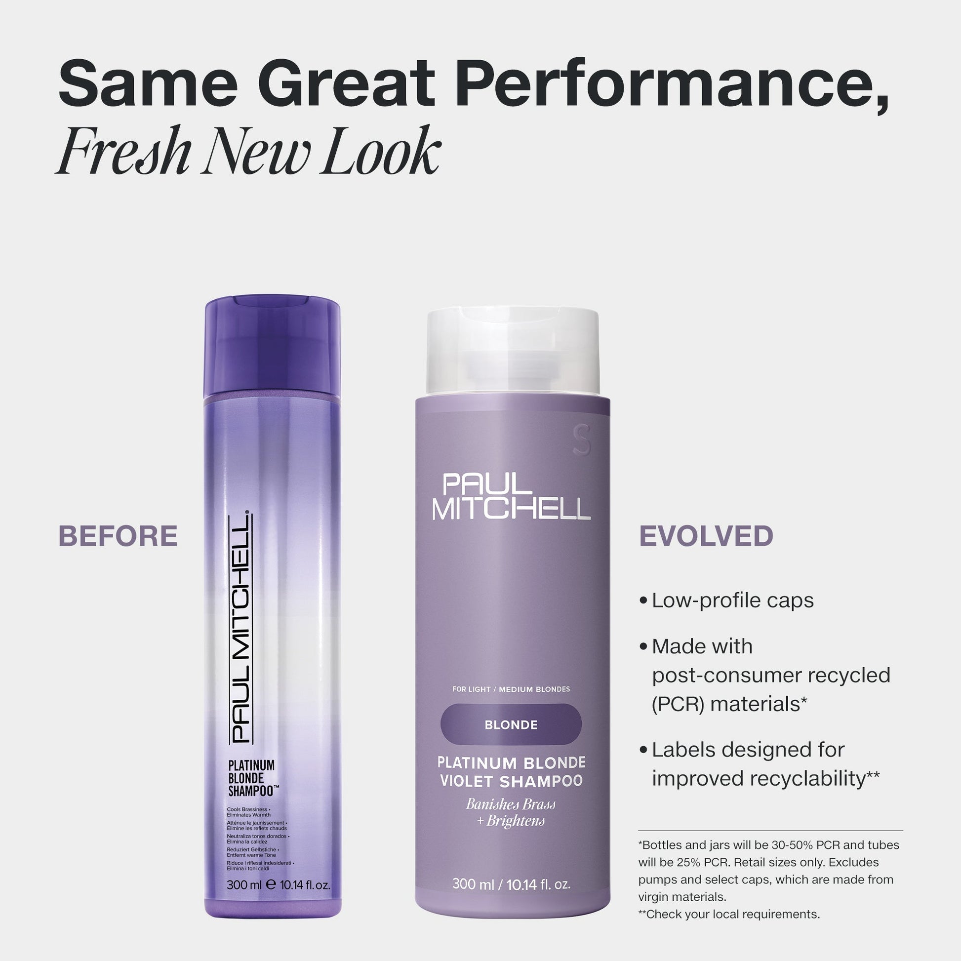 Paul Mitchell Platinum Blonde Violet Shampoo & Conditioner 1000ml Duo