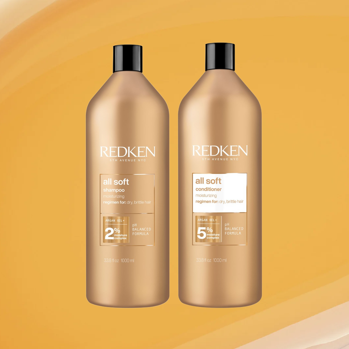 Redken All Soft Shampoo & Conditioner Duo 1000ml