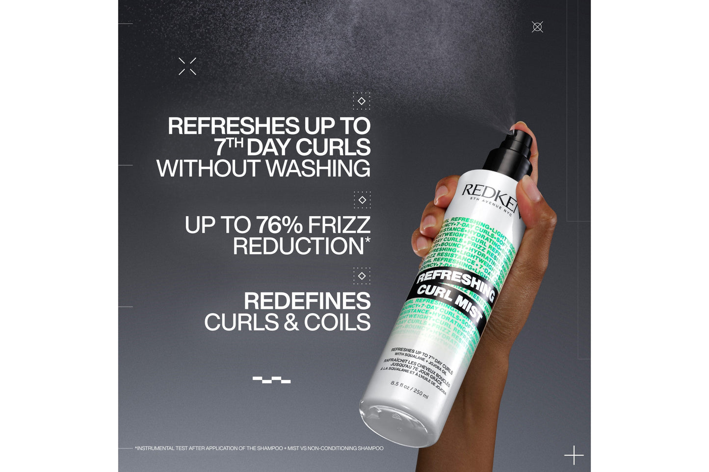 Redken Hybrid Curl Styling Refreshing Curl Mist 250ml