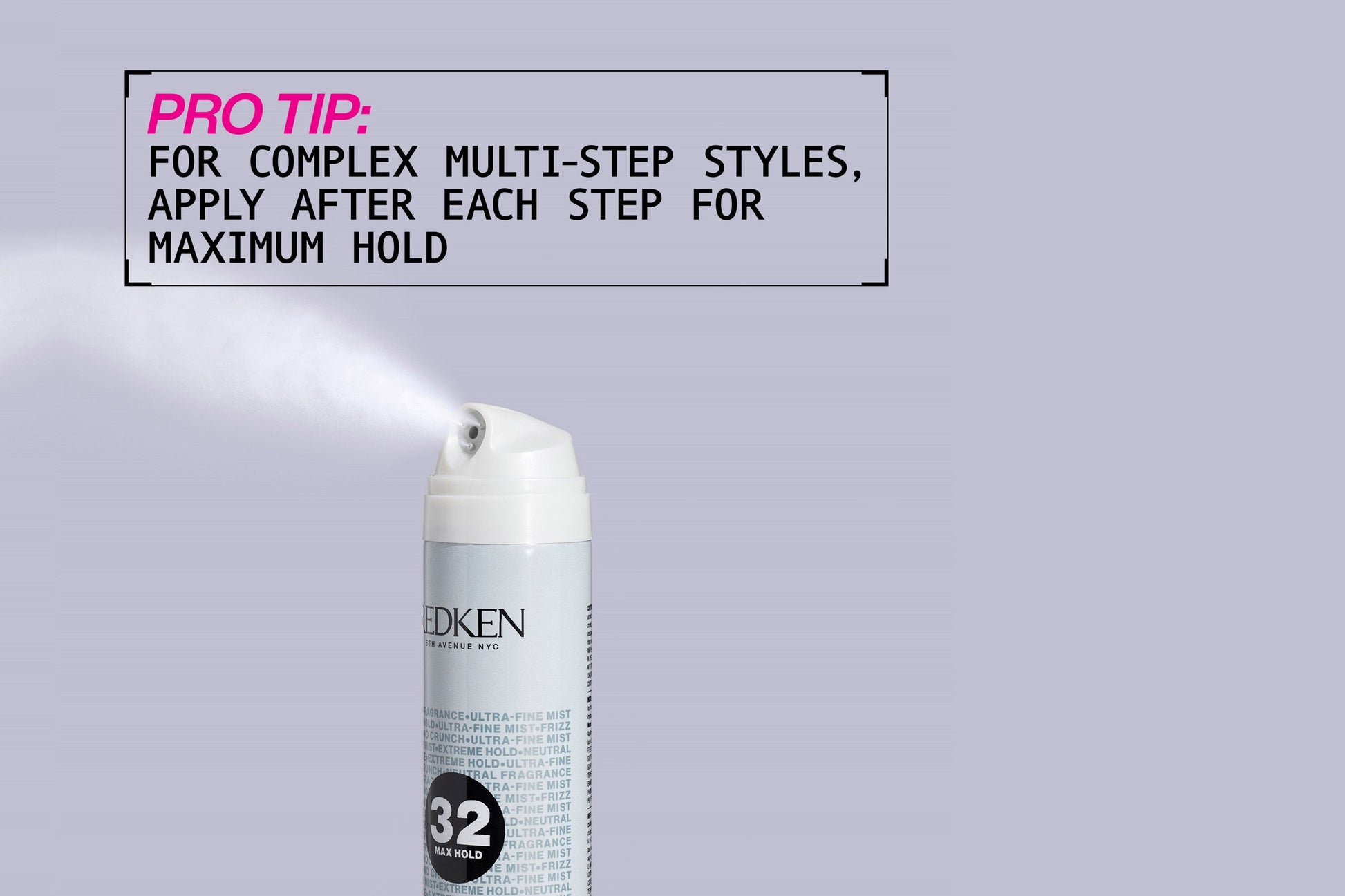 Redken Max Hold Pure Hairspray 256g