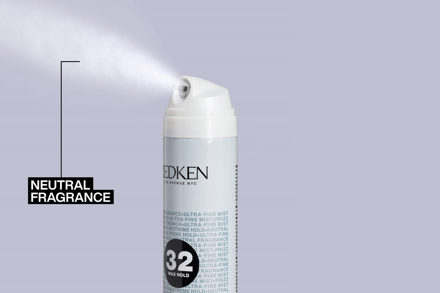 Redken Max Hold Pure Hairspray 256g