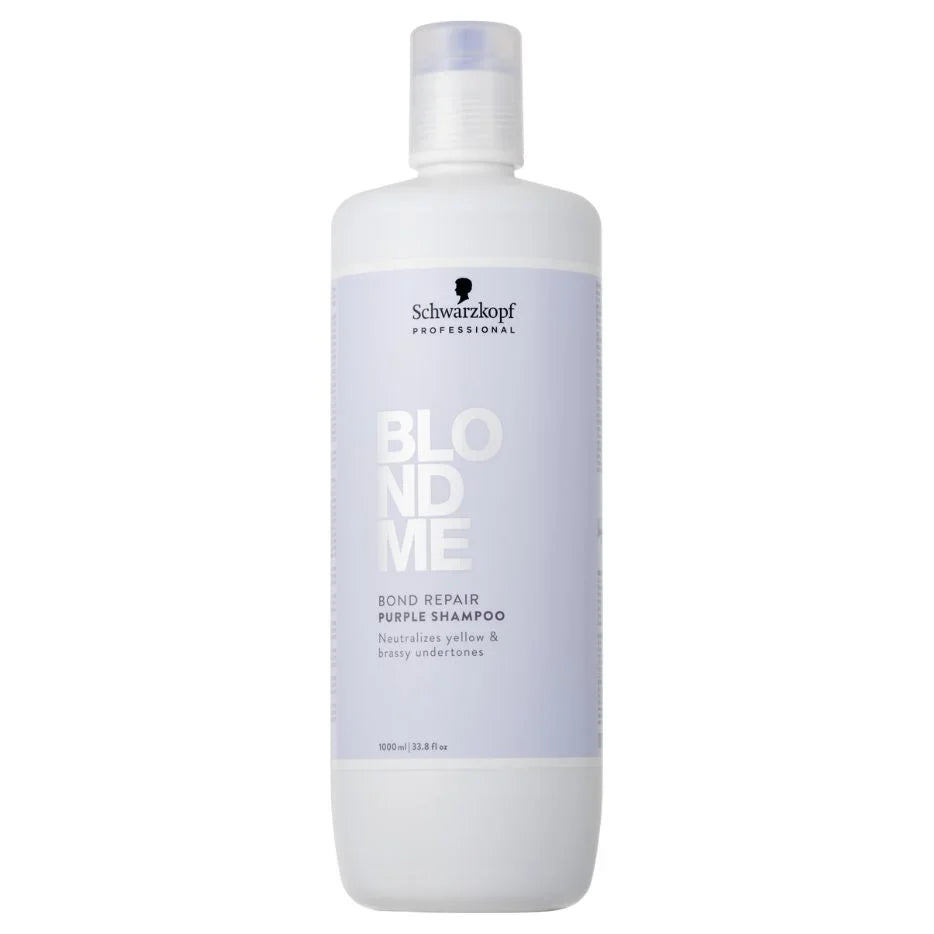 Schwarzkopf Professional Blondme Bond Repair Purple Shampoo 1000ml