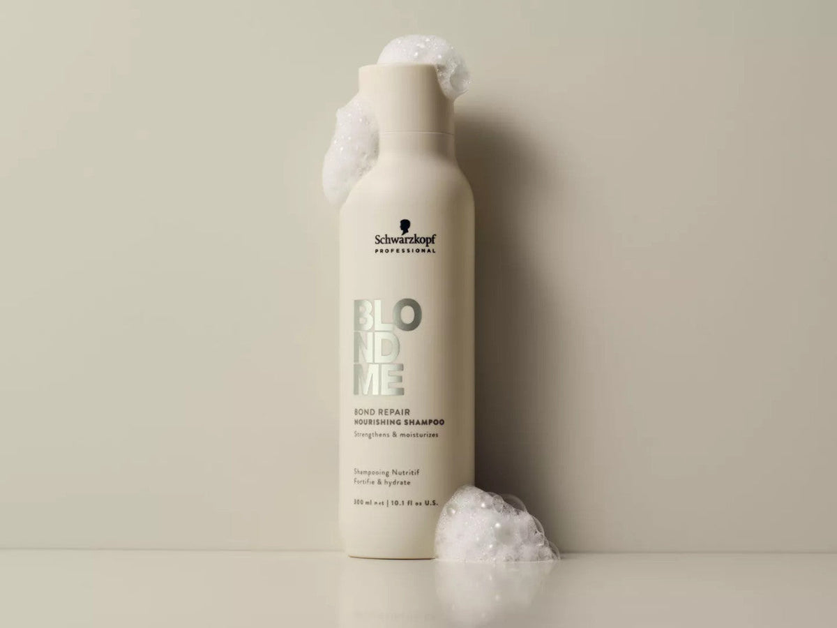 Schwarzkopf Professional BlondMe Bond Repair Nourishing Shampoo & Conditioner 300ml Duo