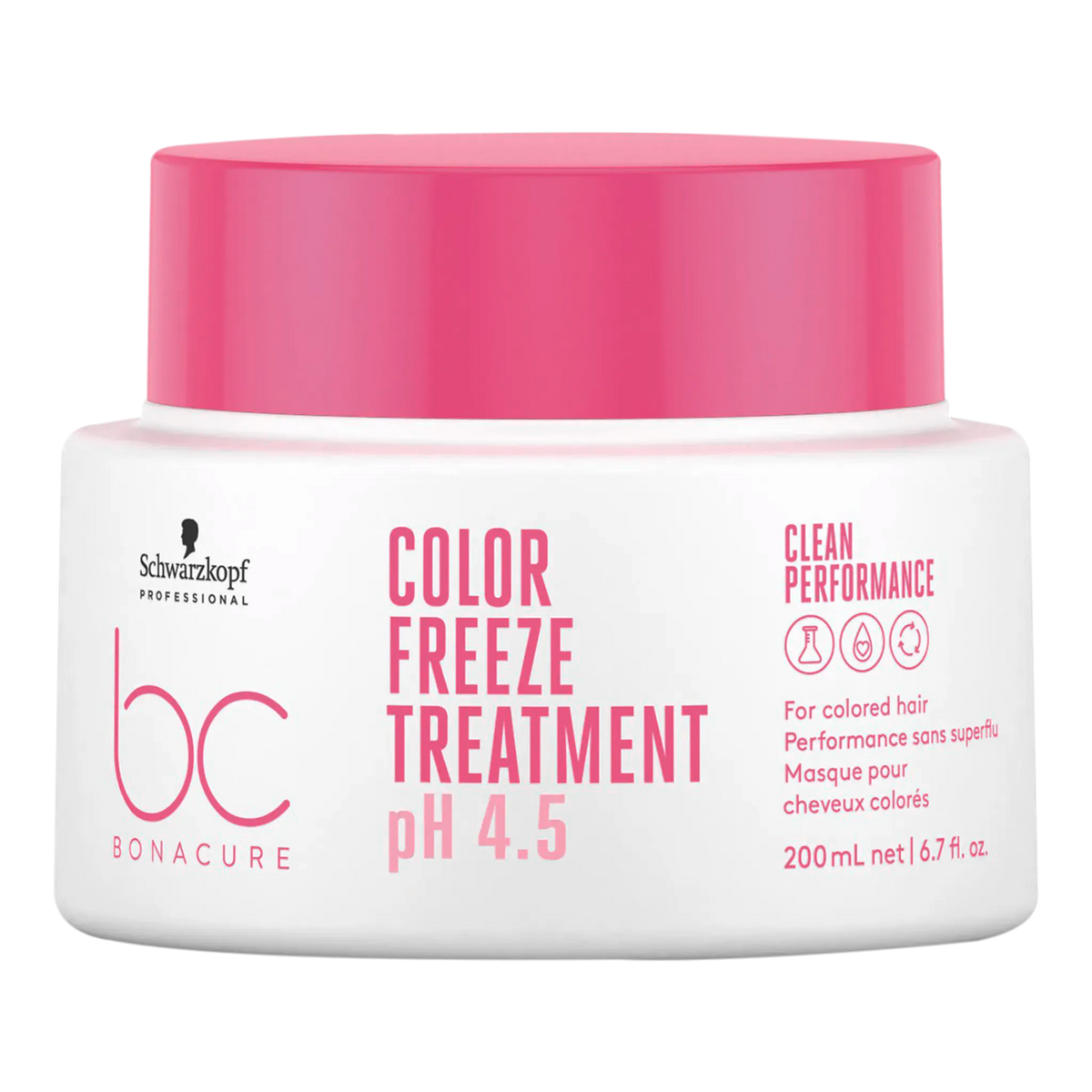 Schwarzkopf Professional BC Bonacure Color Freeze Shampoo 250ml and Conditioner 200ml + Treatment 200ml Trio