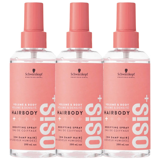 Schwarzkopf Osis+ Hairbody Light Conditioning Styling Spray 200ml Trio