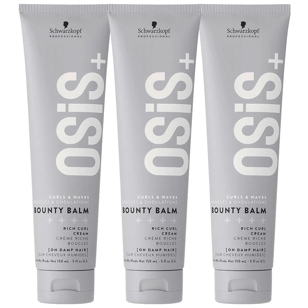 Schwarzkopf Professional Osis+ Bounty Balm Rich Curl Cream 150ml Trio