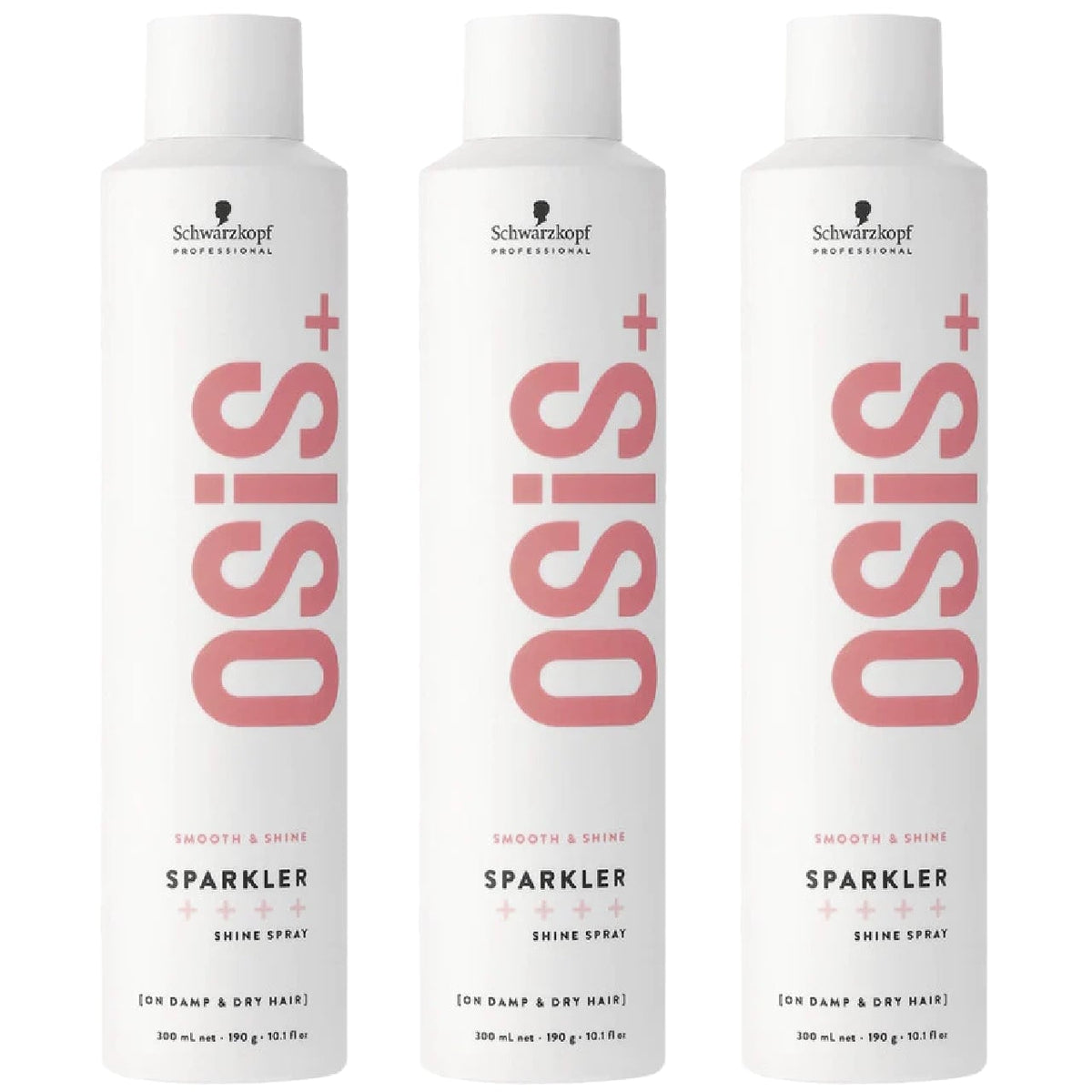 Schwarzkopf Professional Osis+ Sparkler Shine Spray 300ml Trio