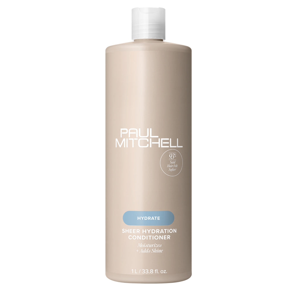 Paul Mitchell Hydrate Sheer Hydration Shampoo & Conditioner 1000ml Duo