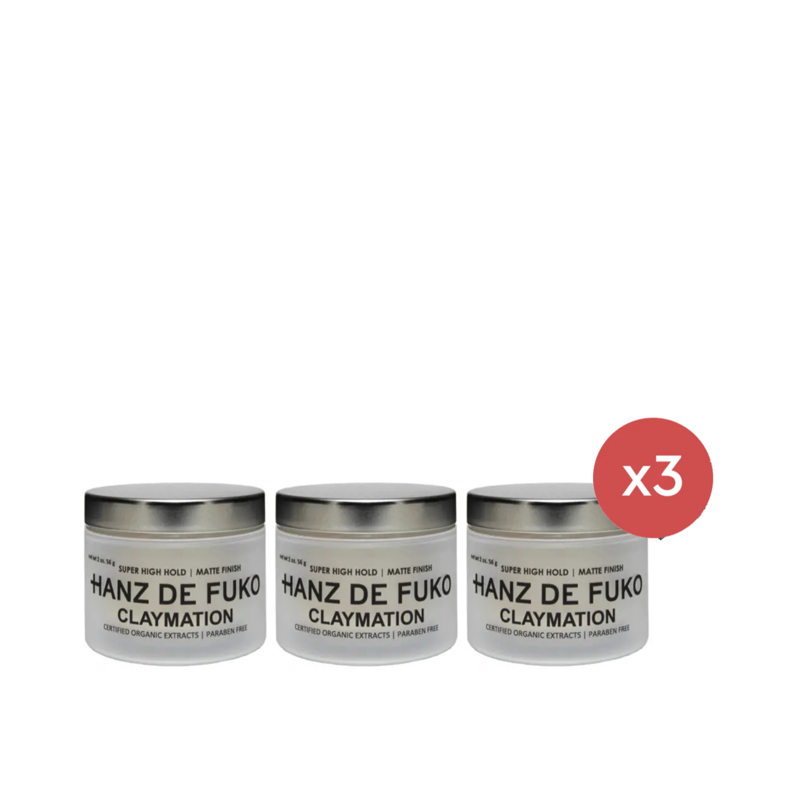 Hanz De Fuko Claymation 56g Trio
