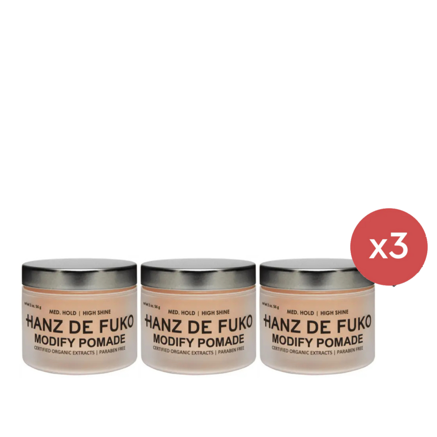 Hanz De Fuko Modify Pomade 56g Trio
