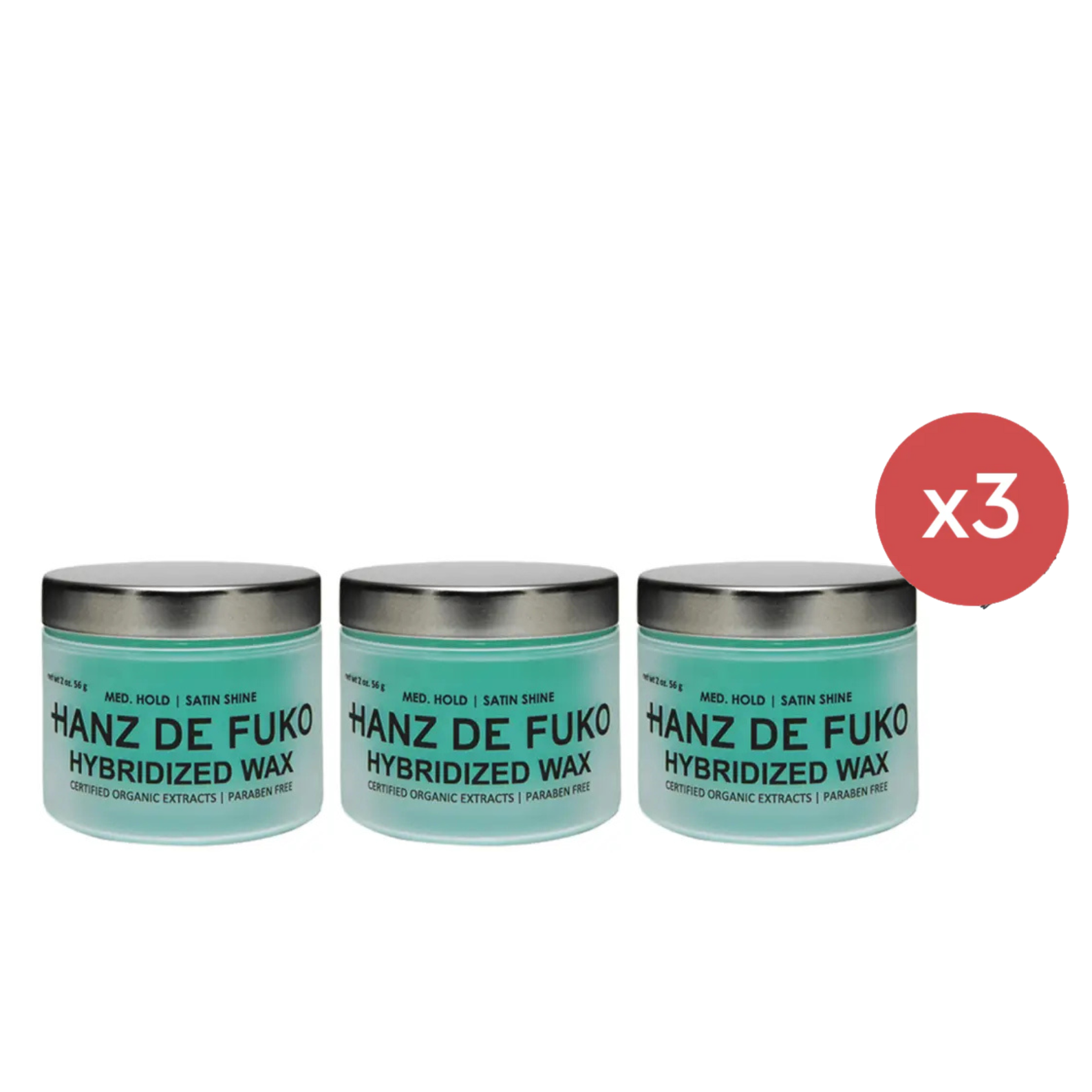 Hanz De Fuko Hybridized Wax 56g Trio