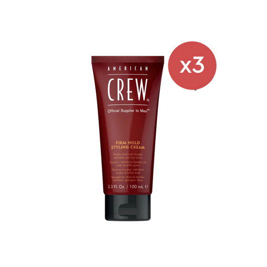 American Crew Firm Hold Styling Cream 100ml Trio