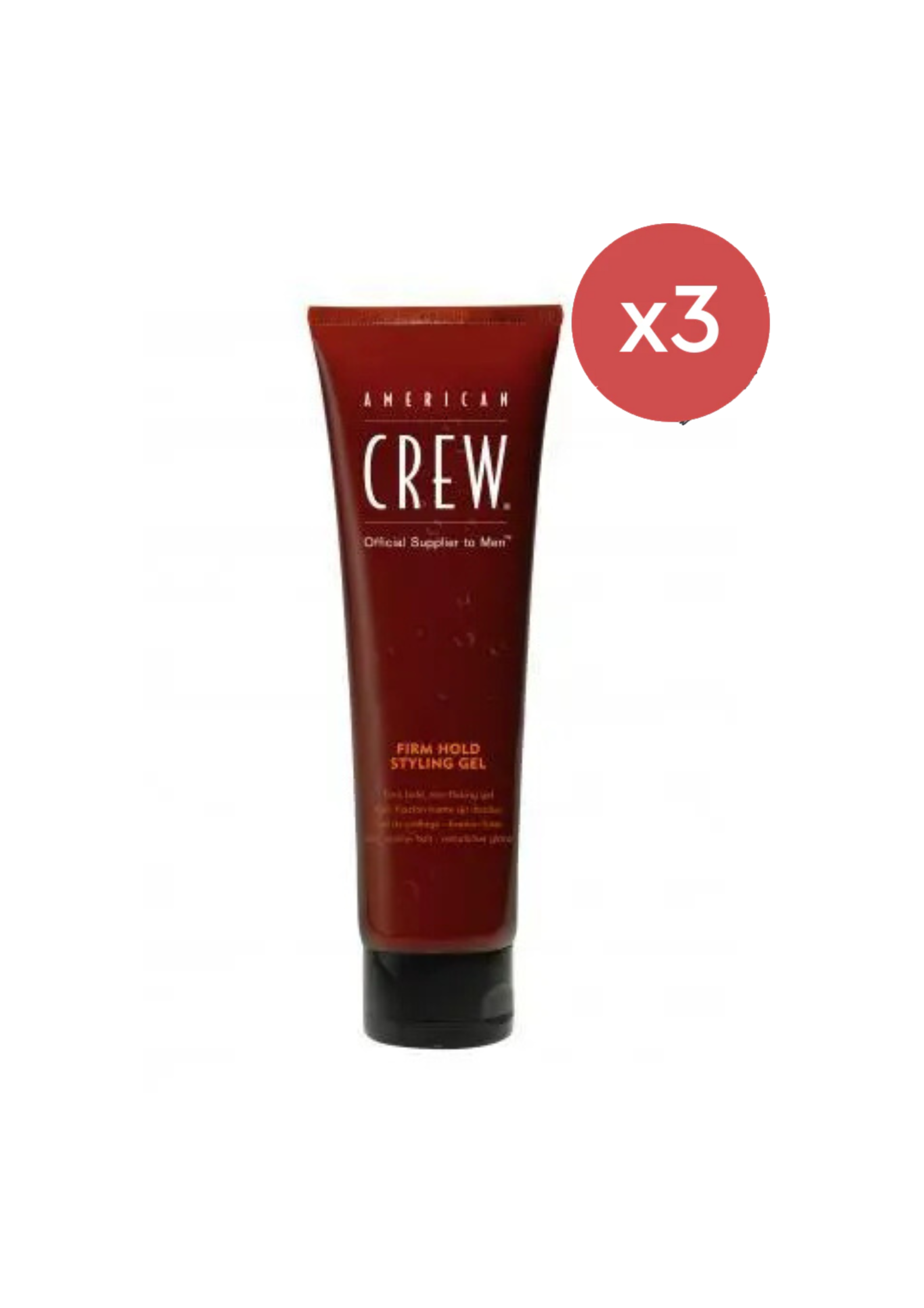 American Crew Firm Hold Styling Gel 250ml Trio