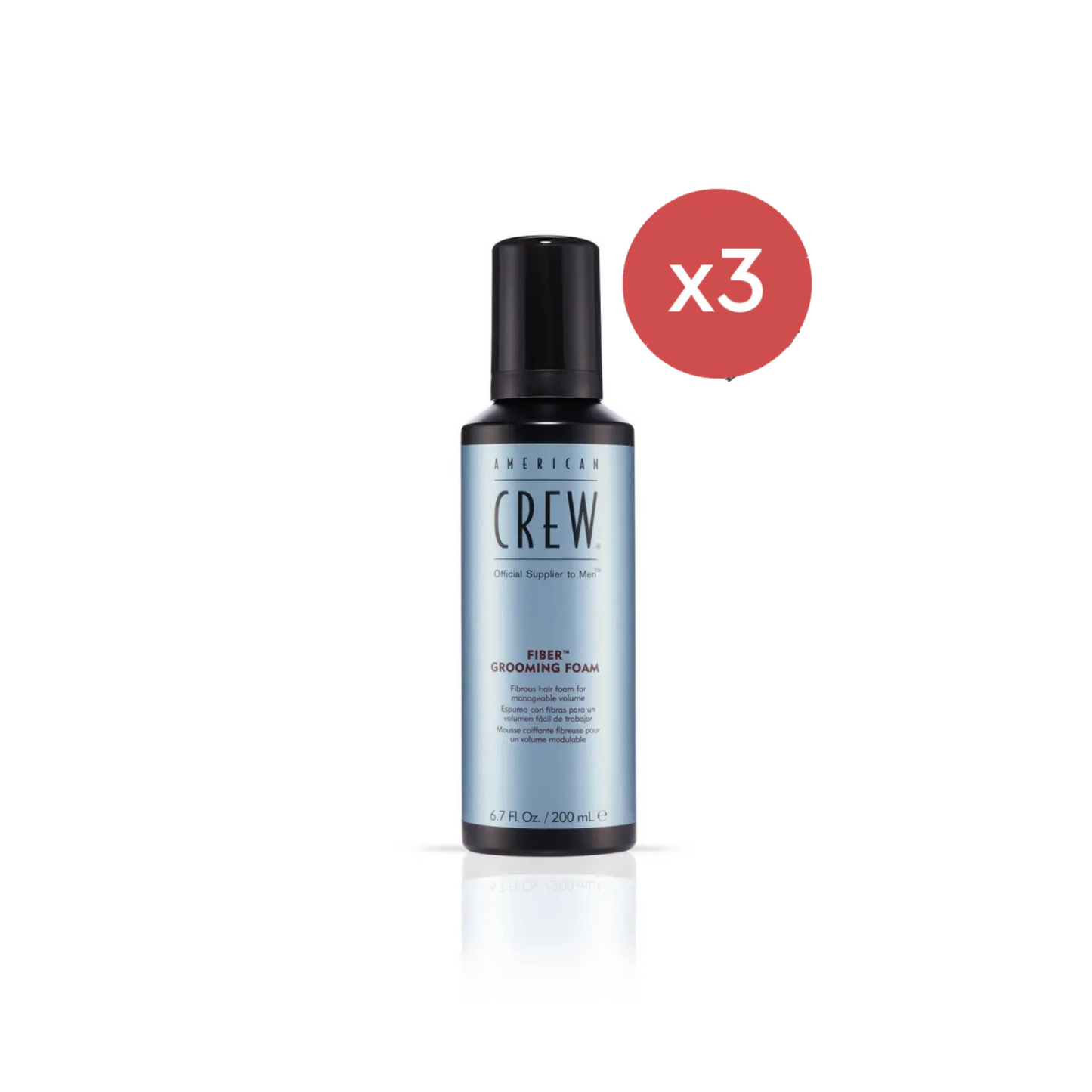 American Crew Fiber Foam 200ml Trio