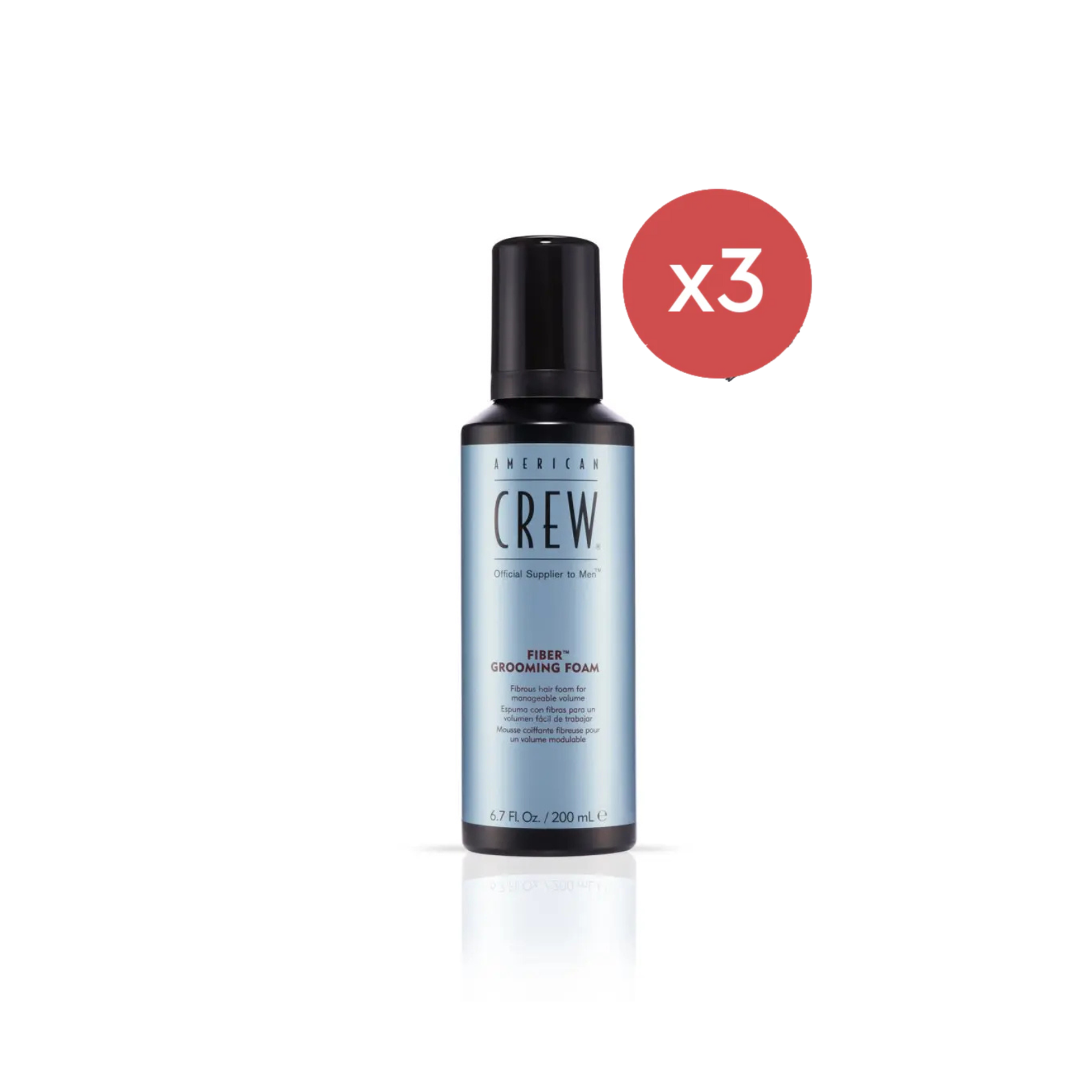American Crew Fiber Foam 200ml Trio