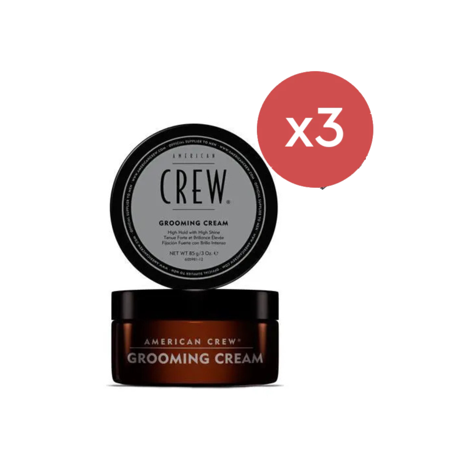 American Crew Grooming Cream 85g Trio