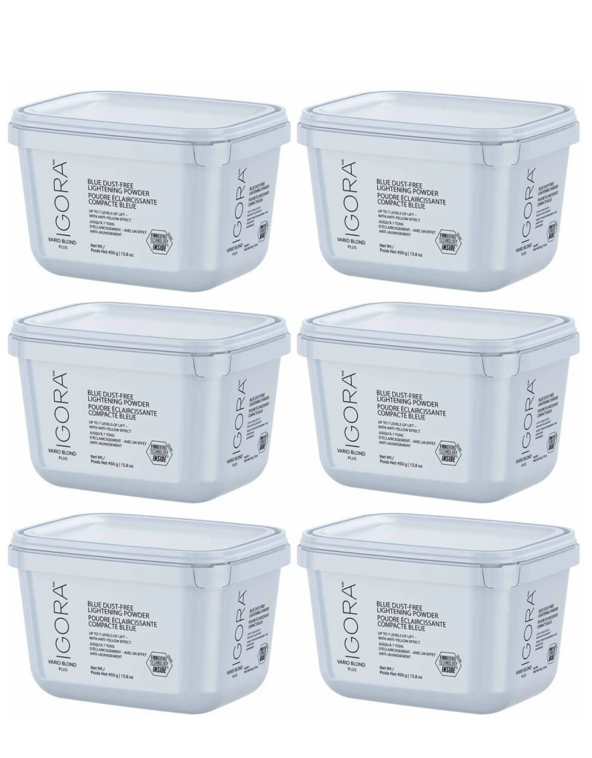 Schwarzkopf Igora Vario Blonde Plus Blue 450g Bundle