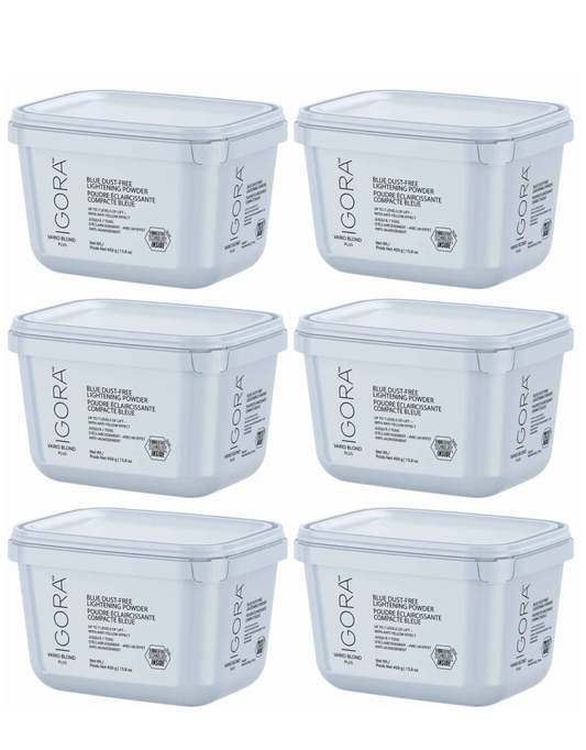 Schwarzkopf Igora Vario Blonde Plus Blue 450g Bundle