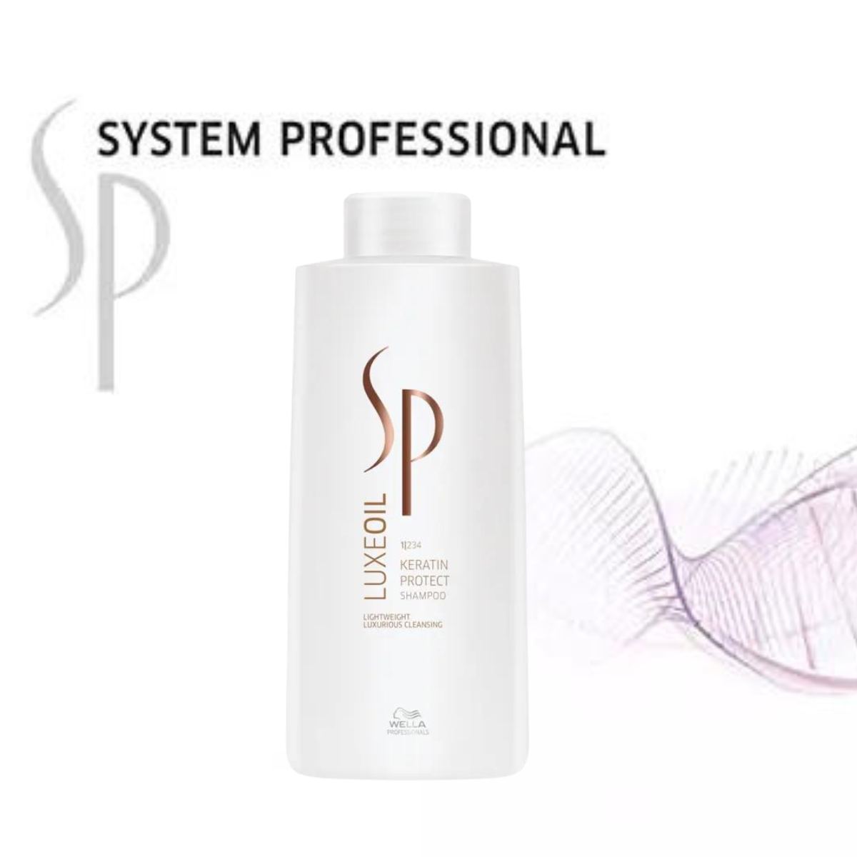 Wella SP LuxeOil Keratin Protect Shampoo 1000ml