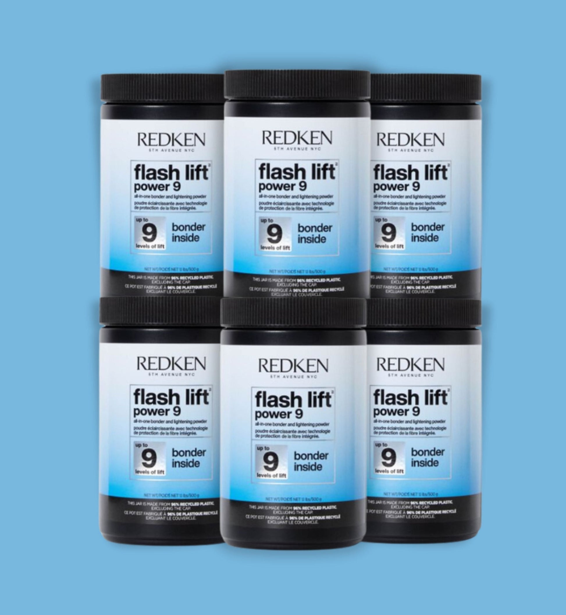 Redken Flash Lift Power 9 Bonder Inside 500g x 6 Value Pack