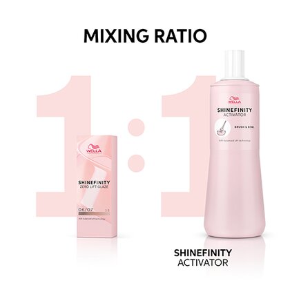Wella Shinefinity Activator - Brush & Bowl 2% 60ml