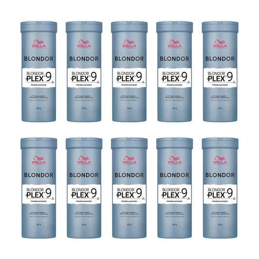 Wella BlondorPlex 9 Powder Lightener 400g x 10