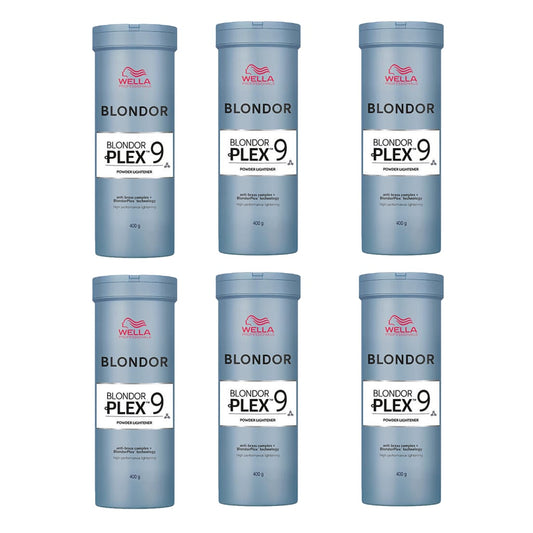 Wella BlondorPlex 9 Powder Lightener 400g x 6