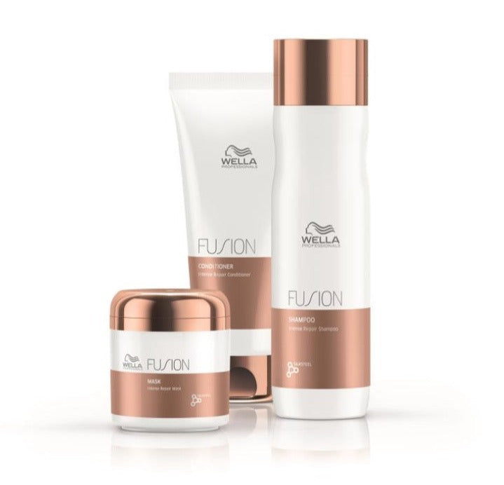 Wella Fusion Intense Repair Shampoo, Conditioner & Mask Trio