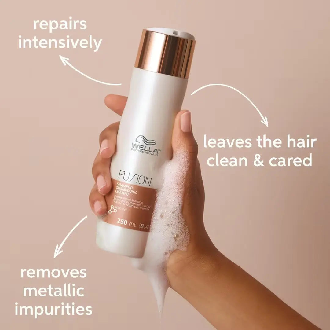 Wella Fusion Intense Repair Shampoo, Conditioner & Mask Trio
