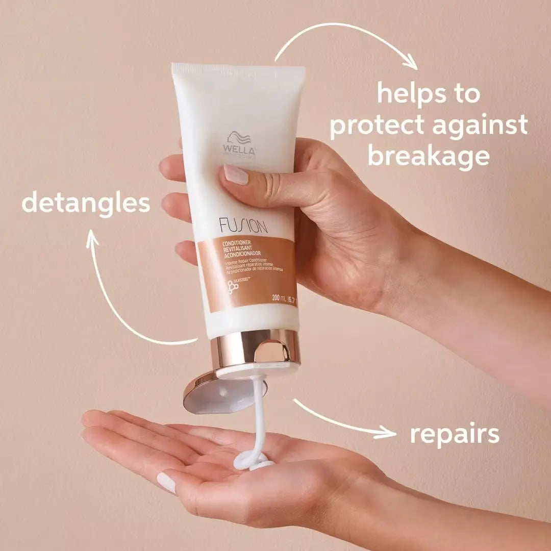 Wella Fusion Intense Repair Shampoo, Conditioner & Mask Trio