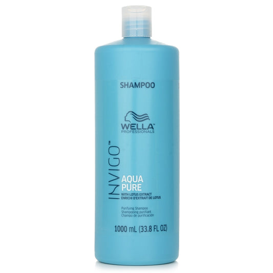 Wella Invigo Balance Aqua Pure Purifying Shampoo 1000ml