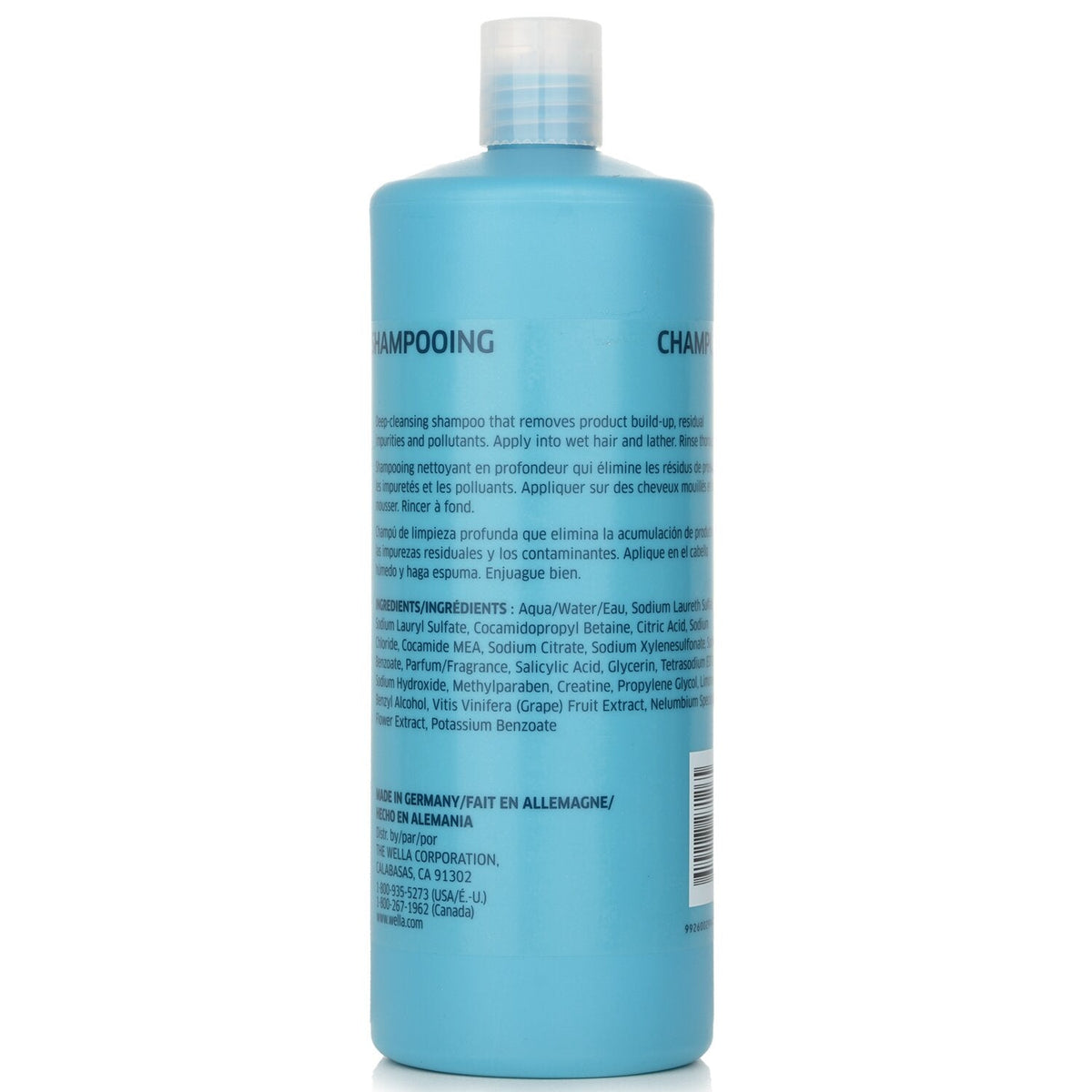 Wella Invigo Balance Aqua Pure Purifying Shampoo 1000ml