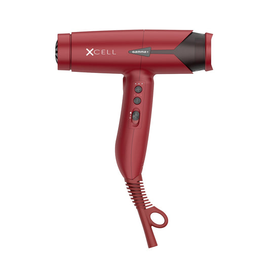 Gamma+ Xcel Hair Dryer Red