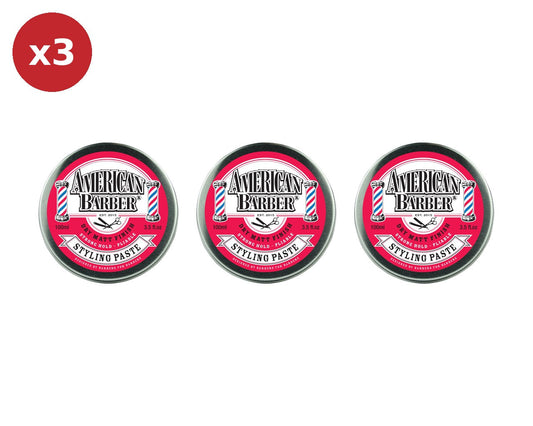 American Barber Styling Paste Trio
