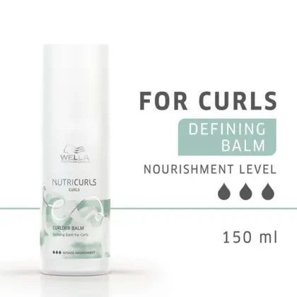Wella Professionals Nutricurls Curlixir Balm Defining Balm For Curls 150ml