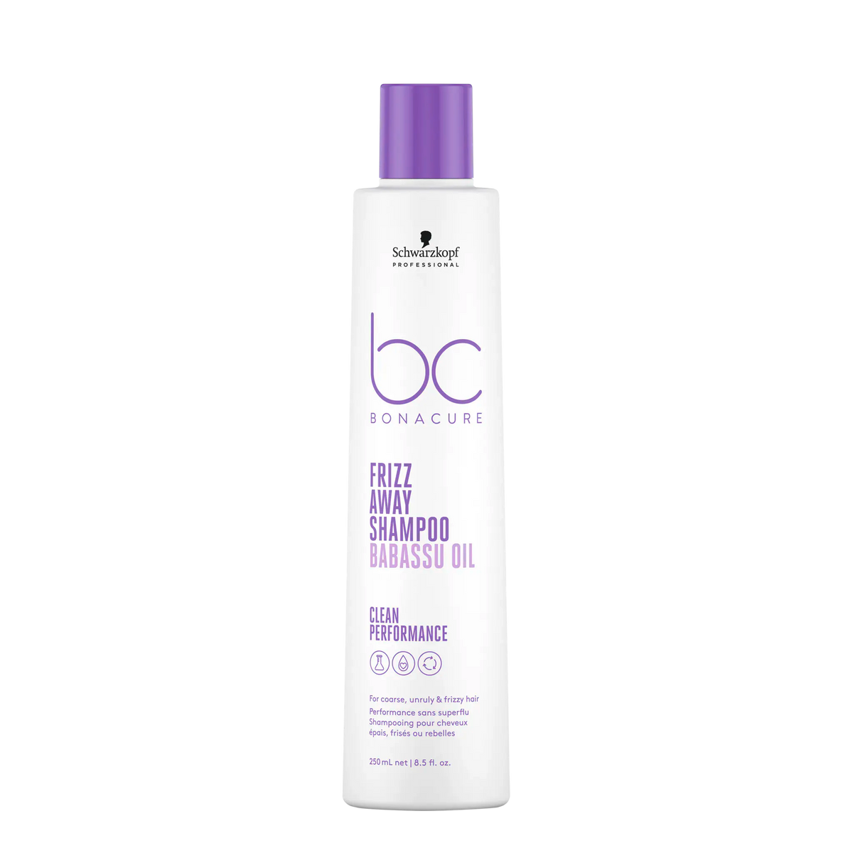 Schwarzkopf Professional BCc Bonacure Clean Performance Frizz-Away Shampoo & Conditioner + Smoothing Oil Trio