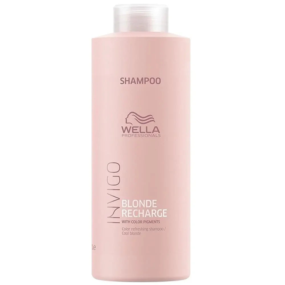 Wella Professionals Invigo Blonde Recharge Color Refreshing Shampoo 1000ml