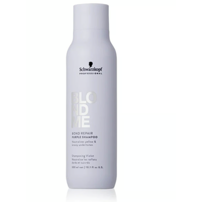 Schwarzkopf Professional BlondMe Bond Repair Purple Shampoo & Conditioner 300ml Duo