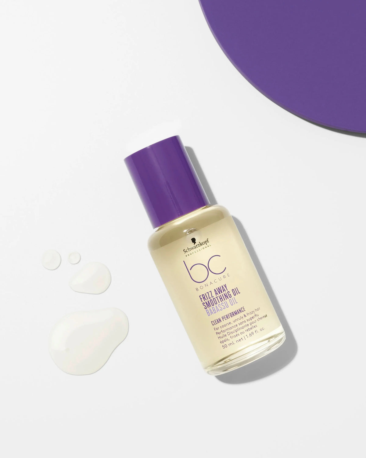Schwarzkopf Professional BC Clean Performance Frizz Away Smoothing Oil 50ml