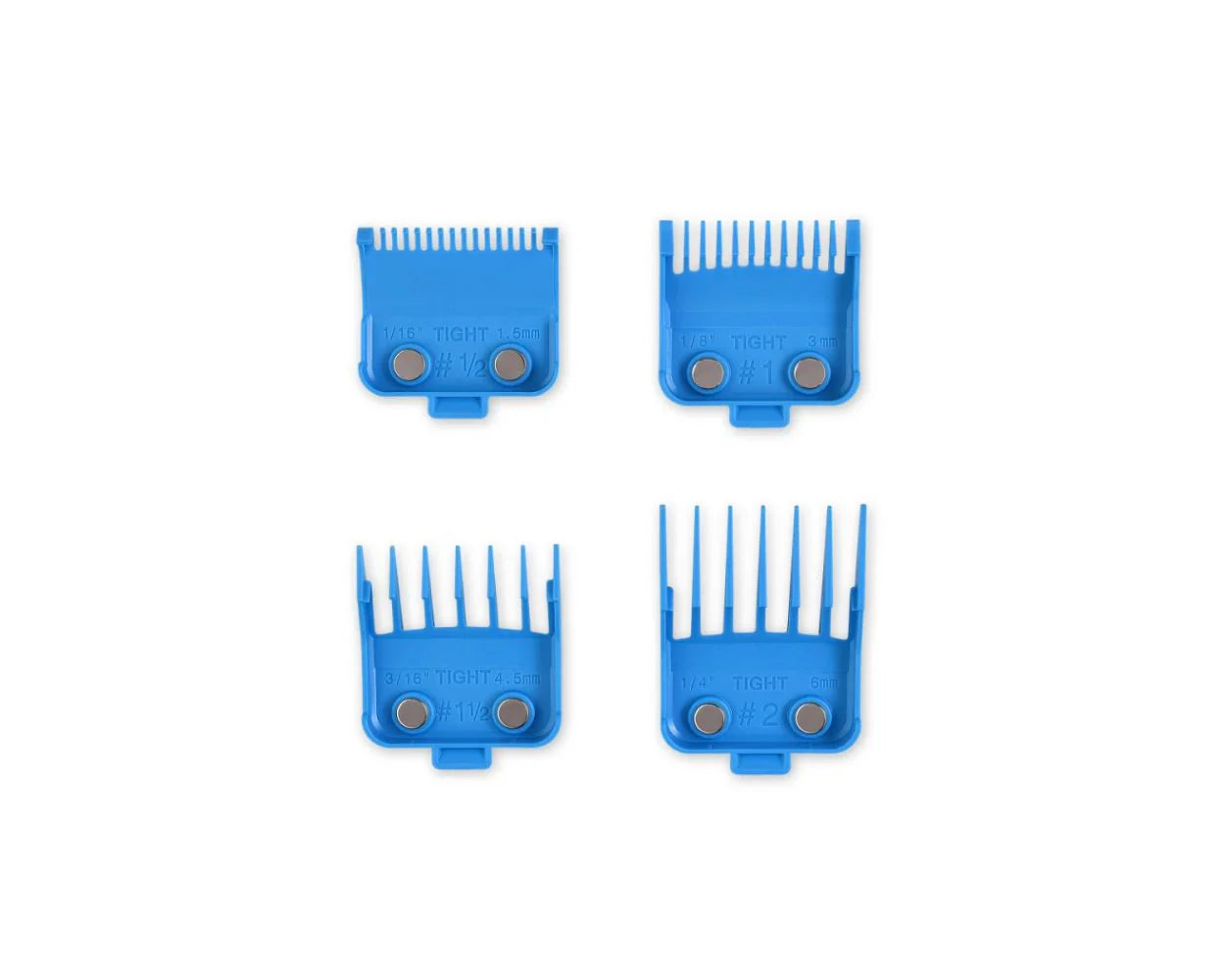 Gamma+ Double Magnetic Guards for Clippers (Set of 4)