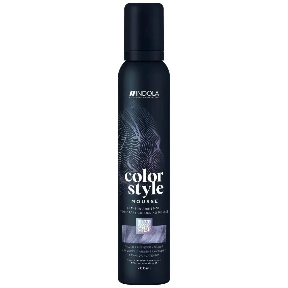 Indola Colour Style Mousse Silver Lavender 200ml