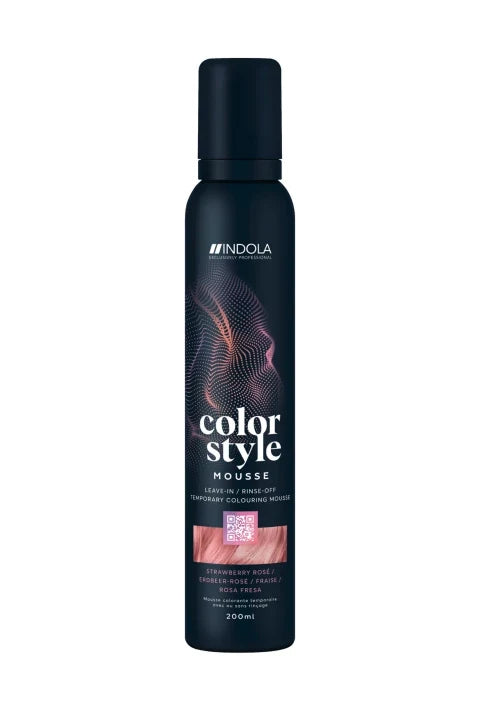 Indola Colour Style Mousse Strawberry Rosé  200ml
