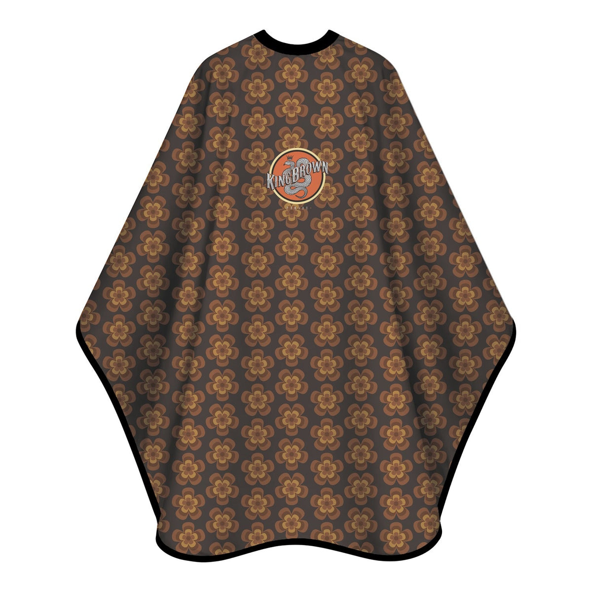 KING BROWN Floral Cape