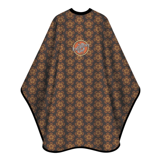 KING BROWN Floral Cape