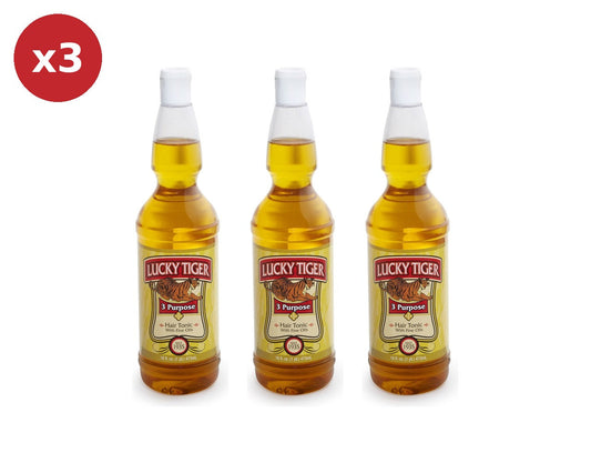 Lucky Tiger Hair Tonic Trio