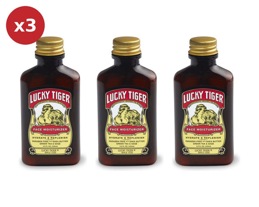 Lucky Tiger Face Moisturizer Trio
