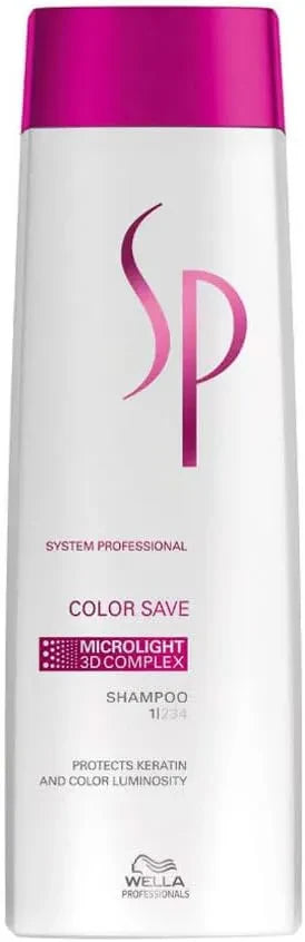 Wella System Professional Colour Save Shampoo, Conditioner & Mask Trio Pack