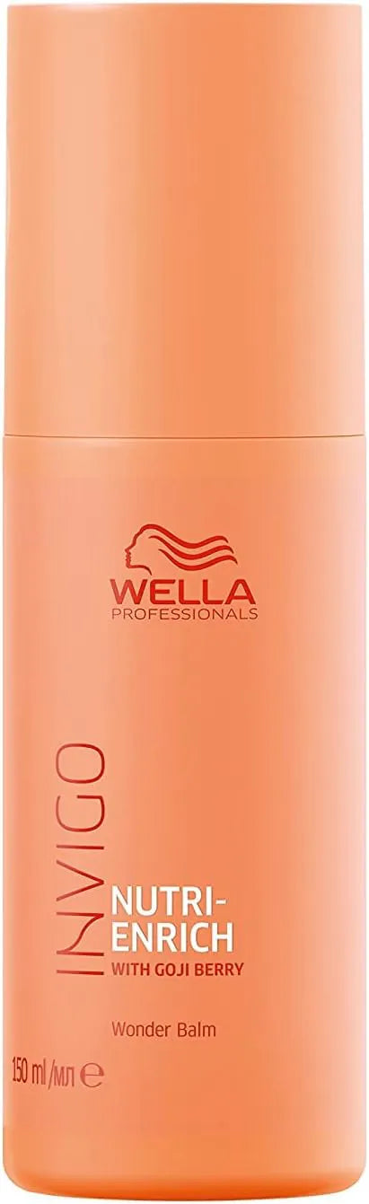 Wella Invigo Nutri-Enrich Deep Nourishing Shampoo 250ml, Conditioner 200ml & Wonder Balm 150ml Trio Pack