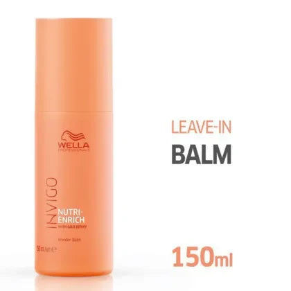 Wella Invigo Nutri-Enrich Deep Nourishing Shampoo 250ml, Conditioner 200ml & Wonder Balm 150ml Trio Pack